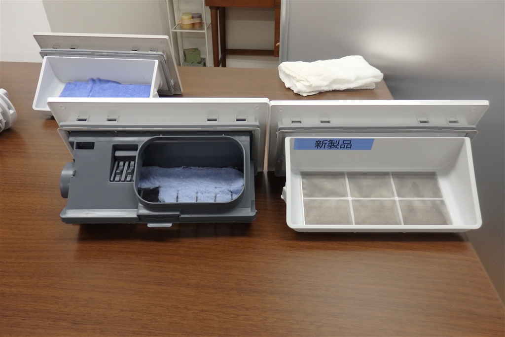 価格.com - 『乾燥フィルターの新旧比較』パナソニック NA-VX9900L-W