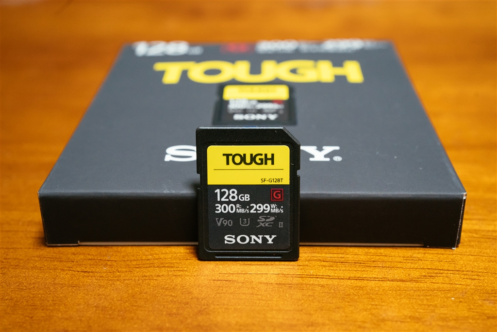 SF-G128T tough SDカード128GB - メモリーカード