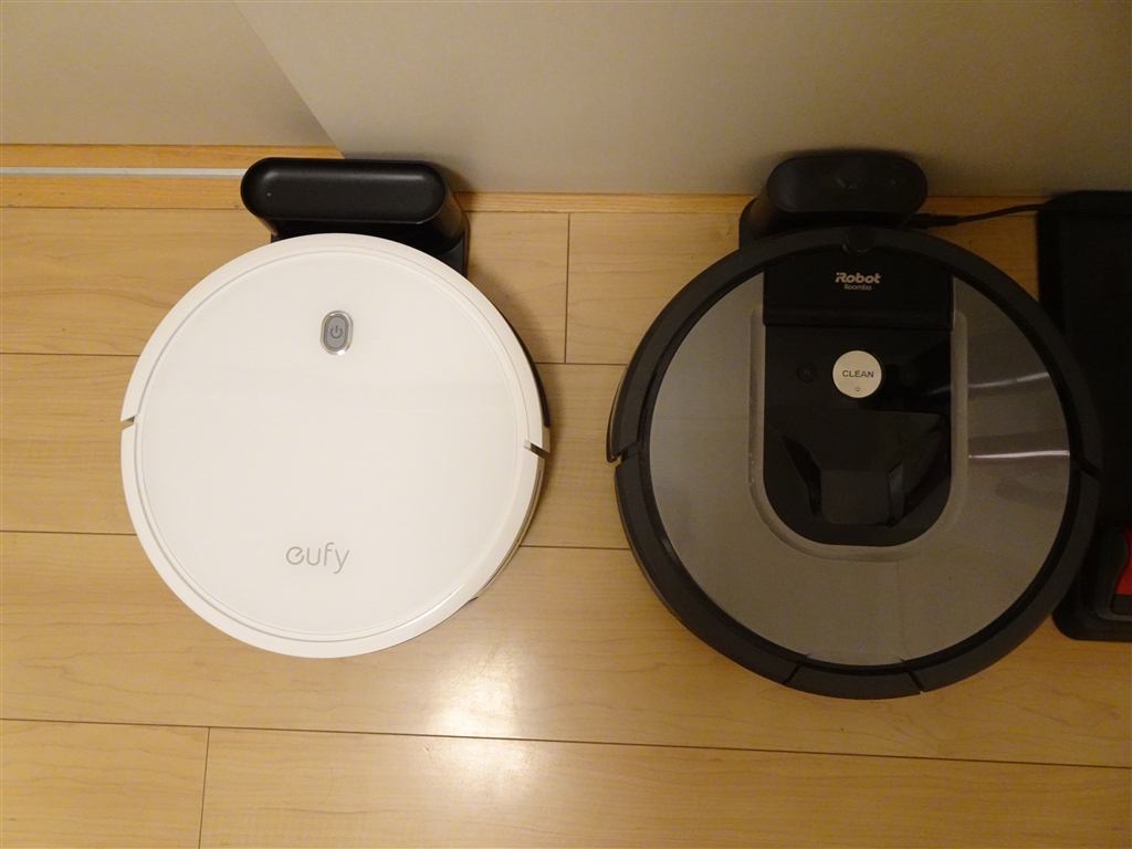 価格.com - 『ルンバ960とのサイズ比較（直径）』ANKER eufy RoboVac