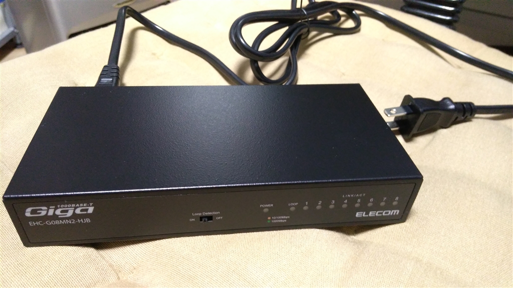 価格.com - エレコム EHC-G08MN2-HJB [ブラック] まぐたろうさんの