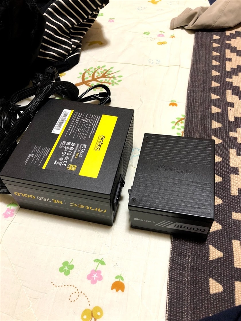 Fractal Design PCケース　Antec NE750 Gold電源付 Fractal Design PCケースAntec NE750 Gold電源付