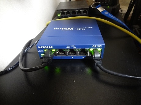 価格.com - 『設置状態』NETGEAR GS105-500JPS Gankunさんのレビュー