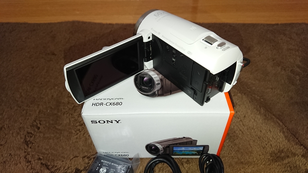 価格 Com Sony Hdr Cx680 W ホワイト マッキー爺さんさんのレビュー 評価投稿画像 写真 初のビデオカメラ