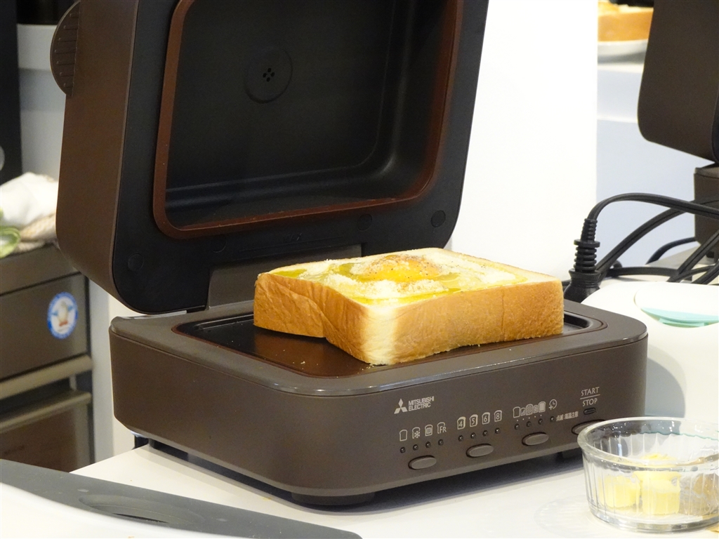 価格.com - 『トッピングトーストの一例』三菱電機 三菱ブレッド
