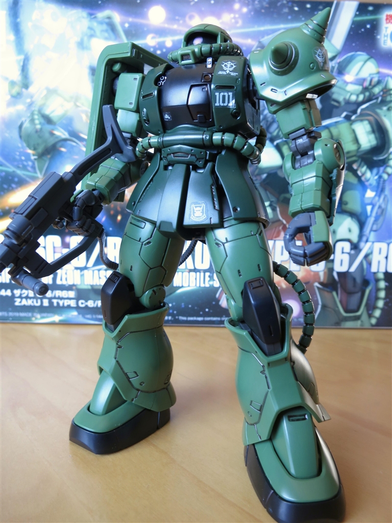 価格 Com Bandai Hg 1 144 ザクii C 6 R6型 豆ロケット2さんのレビュー 評価投稿画像 写真 よく出来ていると思います