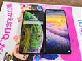 iPhone XS�Ƃ̑傫����r