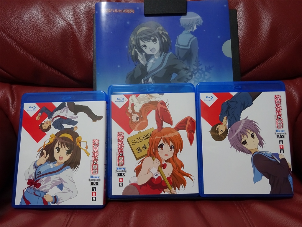 価格 Com Box パッケージ中身 アニメ 涼宮ハルヒの憂鬱 ブルーレイ コンプリート Box 初回限定生産 Kaxa 00 Blu Ray ブルーレイ Hisashi 0さんのレビュー 評価投稿画像 写真 追悼と応援 がんばれ京アニ 4732