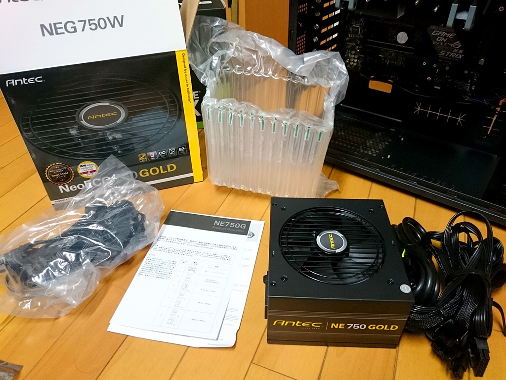 価格.com - 『付属品』ANTEC NeoECO Gold NE750G でんしろうさんの