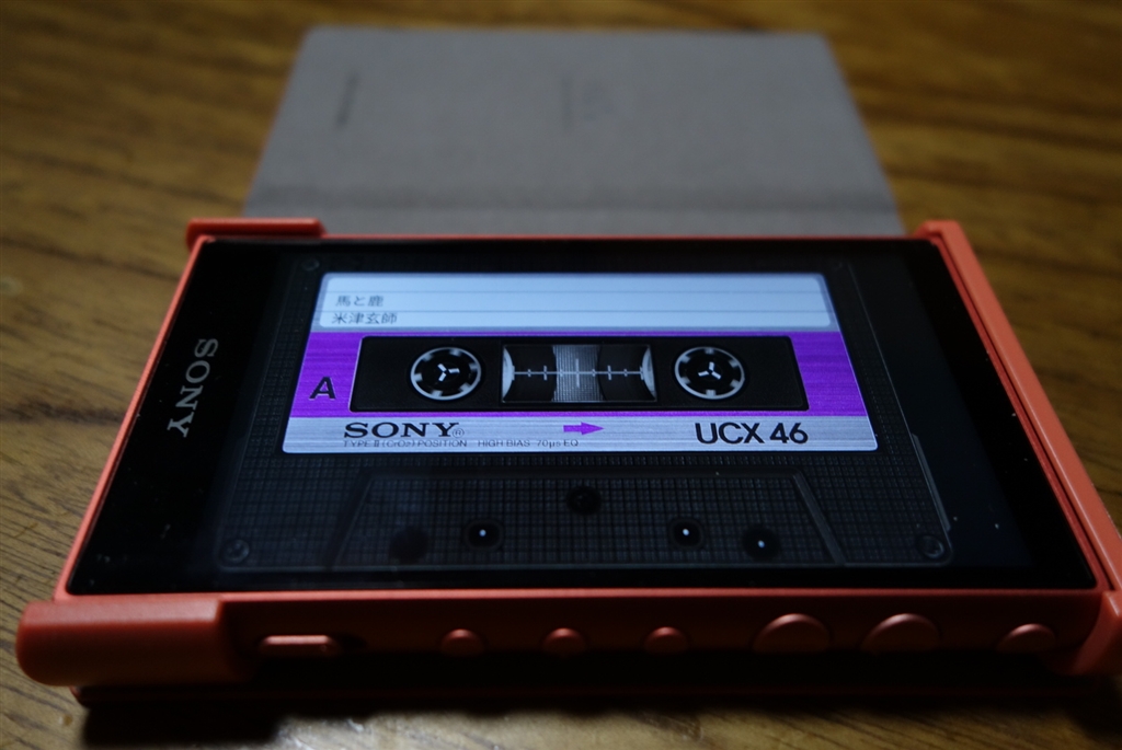 価格.com - 『懐かしいテープ!!(≧∇≦)ｳﾋｨ』SONY NW-A105 (D) [16GB オレンジ] ぽんぽんちーさんのレビュー