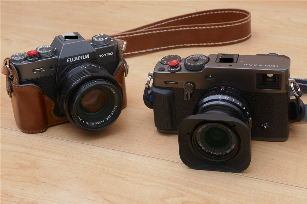 価格.com - 『X-Pro3DRブラックとの比較2』富士フイルム FUJIFILM X