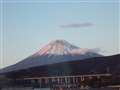 新幹線から富士山を撮りました。