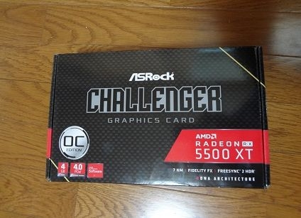 価格.com - 『個装箱』ASRock Radeon RX 5500 XT Challenger D 4G OC [PCIExp 4GB