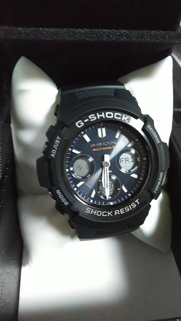 中古品　G-SHOCK AWG-M100SB-2AJF 腕時計 G-SHOCK Gショック 電波ソーラー 腕時計 メンズ 黒 ブラック AWG