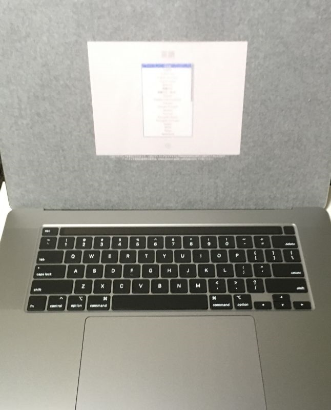 価格.com - 『MacBookPro16インチ「初使用」』Apple MacBook Pro 