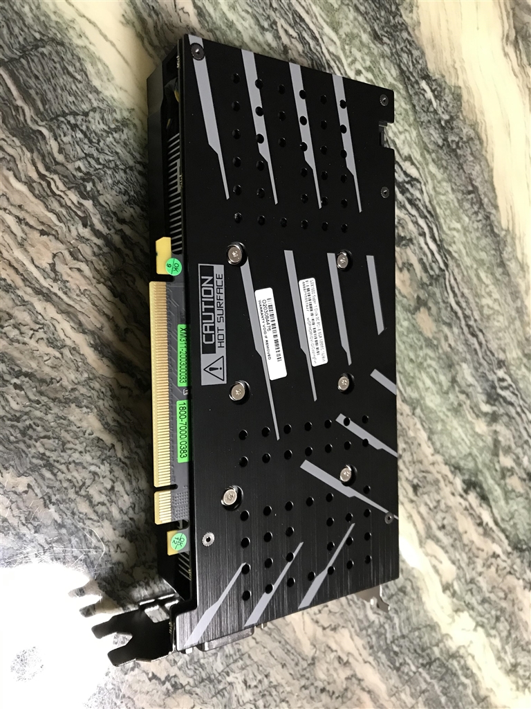 価格.com - 『バックプレート』玄人志向 GALAKURO GAMING GG-GTX1660SP