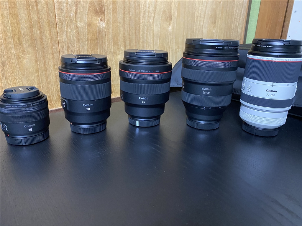 価格.com - 『所持しているRFレンズとの比較です。』CANON RF28-70mm