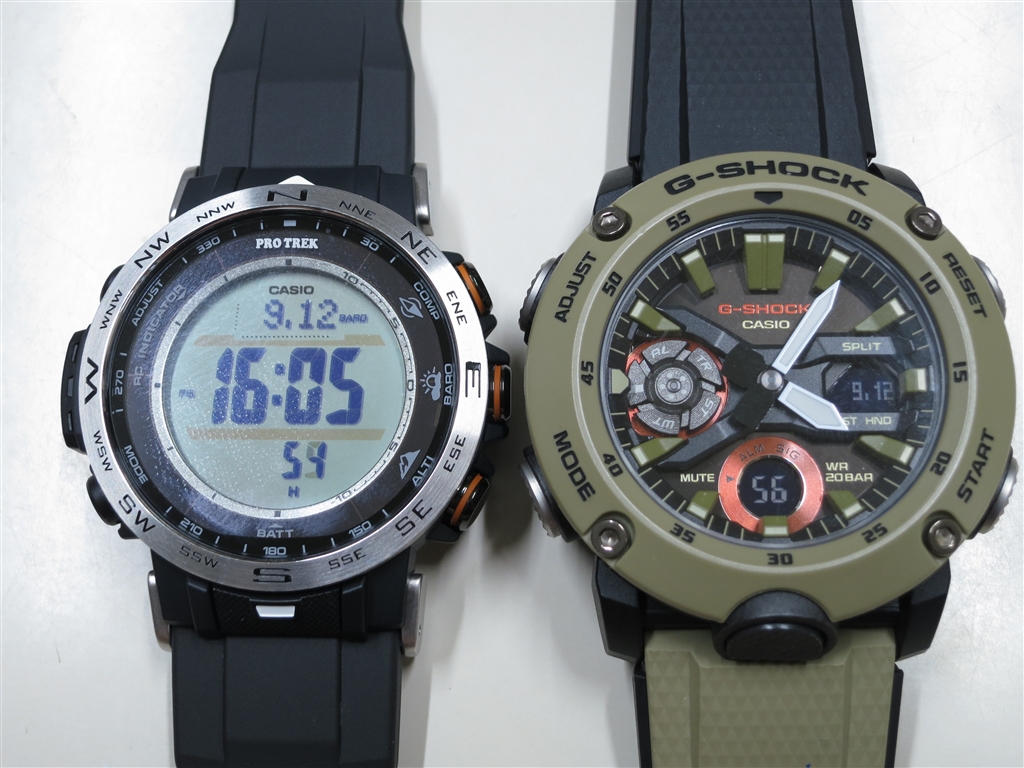 Casio New Pro Trek watch PRW-2000A - YouTube