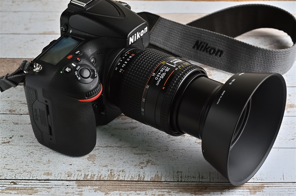 NikonNikon AF NIKKOR 28-105mm 3.5-4.5 D フード付 - レンズ(ズーム)