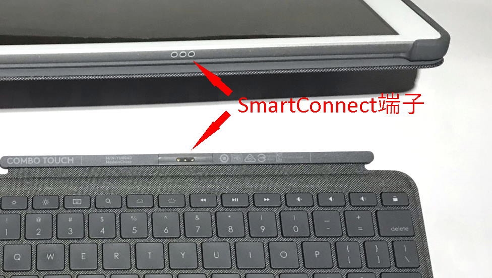 価格.com - 『iPadとはSmartConnect端子でつながる』ロジクール COMBO