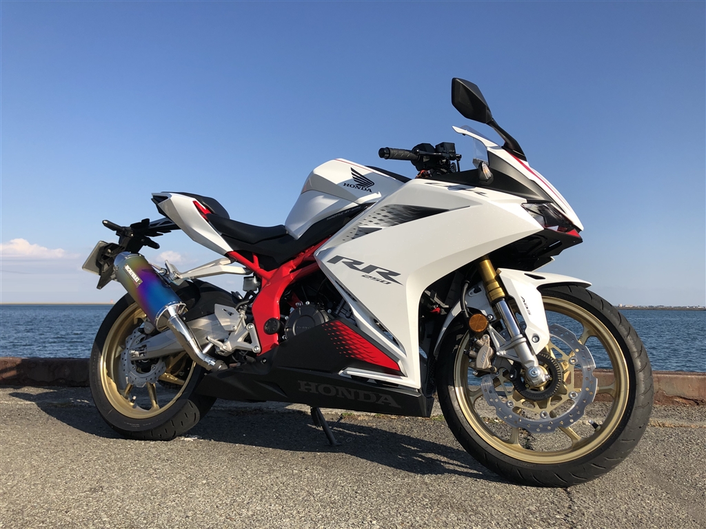 価格 Com ホンダ Cbr250rr スウイッシュさんのレビュー 評価投稿画像 写真 新型cbr250rr にモリワキのマフラー付けてみた 555164