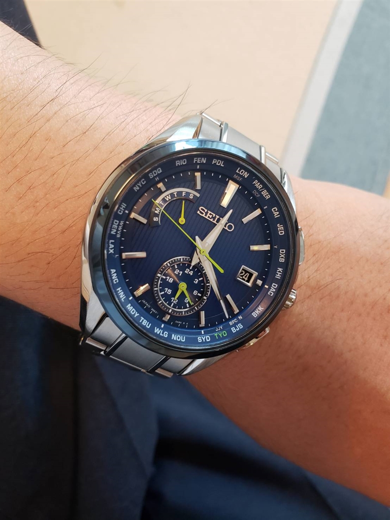 セイコー SEIKO ブライツ BRIGHTZ SAGA191 ソーラー電波+secpp