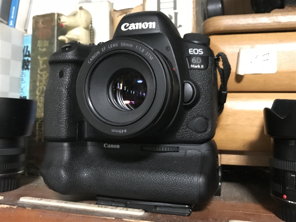価格.com - 『Canon EOS 6D Mark ⅡにEF50mm F1.8 STMを着けた状態です ...