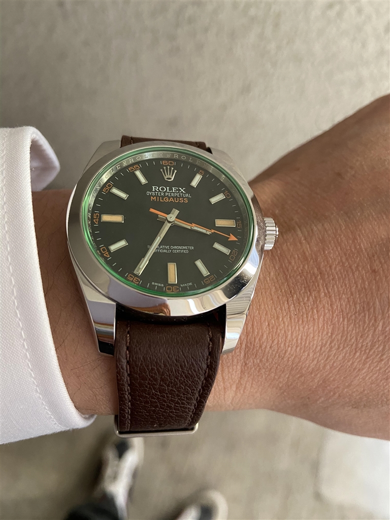 価格 Com ミルガウスだから可愛い 他にも見たいです ロレックス gv オイスター パーペチュアル ミルガウス 自動巻き ブラック オイスターブレスレット Ampegさんのレビュー 評価投稿画像 写真 オートマチック スマートウォッチ的な新しい提案