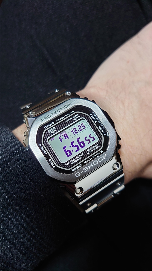 価格.com - 『やはり見所はヘアライン加工』カシオ G-SHOCK GMW 価格.com - 『やはり見所はヘアライン加工』カシオ G-SHOCK GMW