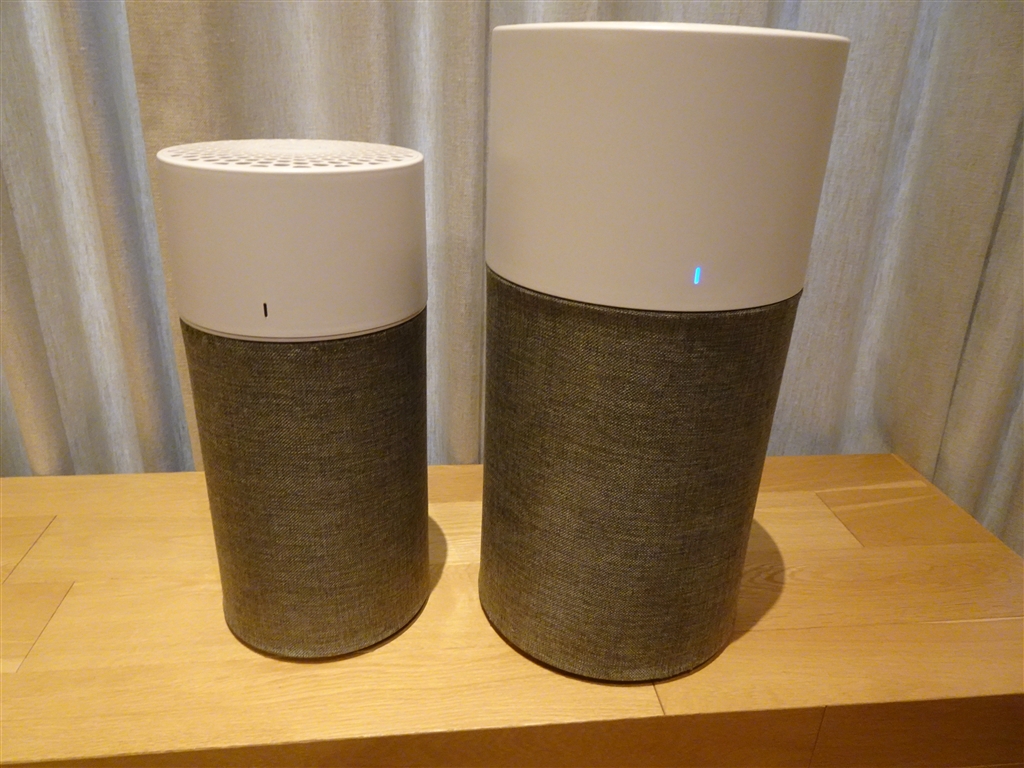 価格.com - 『15畳用の「3210」（左）とのサイズ比較』ブルーエア Blue