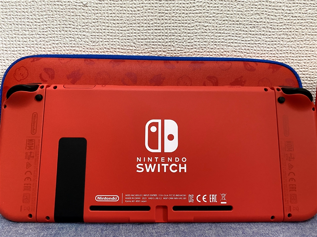 価格.com - 任天堂 Nintendo Switch マリオレッド×ブルー セット  silvia-r240さんのレビュー・評価投稿画像・写真「初の本体カラーバージョンなのに・・・」[566993]