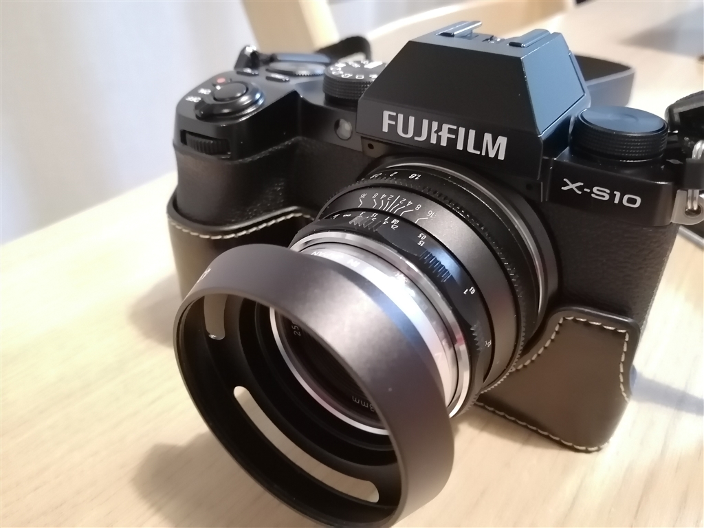 価格.com - 『pergear25mm1.8 6000円ちょっとで購入（3本目の単焦点）』富士フイルム FUJIFILM X-S10  ダブルズームレンズキット Z1400さんのレビュー・評価投稿画像・写真「小は大を兼ねる機種。レンズ沼にようこそ」[568456]