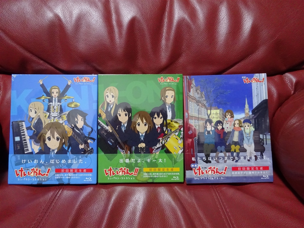 価格 Com 左から けいおん１期 けいおん２期 けいおん劇場版 作品をコンプリート 劇場作 映画けいおん Newプライス版 Blu Ray Pcxe 503 Blu Ray ブルーレイ Hisashi 0さんのレビュー 評価投稿画像 写真 卒業旅行 完結の有終の美を飾る作品