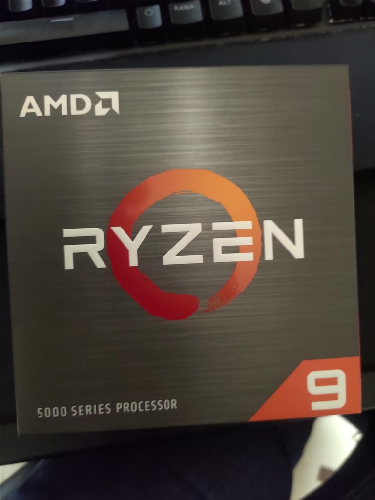 価格.com - AMD Ryzen 9 5900X BOX mumeiさんさんのレビュー・評価投稿画像・写真「3700Xからの乗り換えです