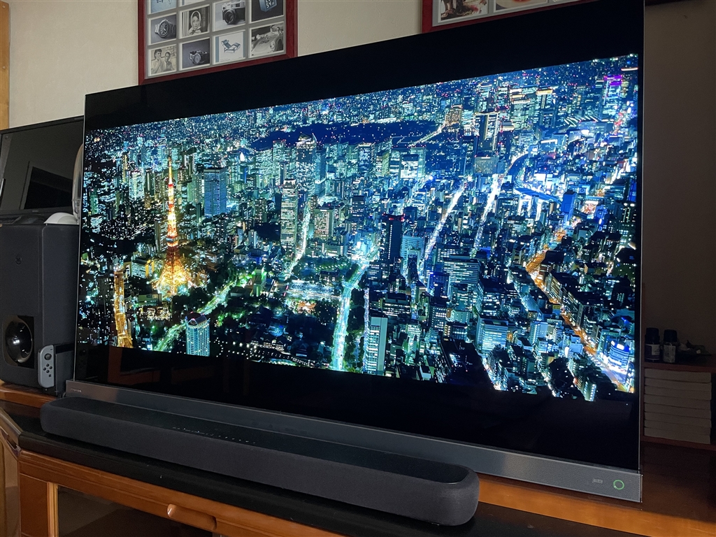 価格.com - 『夜景は有機ELの1番得意シーン』東芝 REGZA 55X9400 [55インチ]  digital好きさんのレビュー・評価投稿画像・写真「番組に没入出来る、美しさです」[585978]