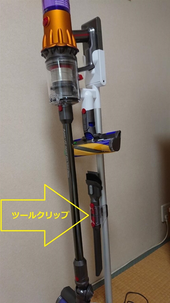 価格.com - 『ツールクリップの使い方例。掃除機のホースにも