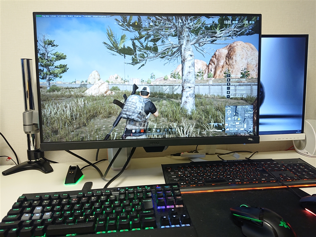 BenQ MOBIUZ ゲーミングモニター EX2510 (24.5型/IPS/フルHD/144Hz/1ms