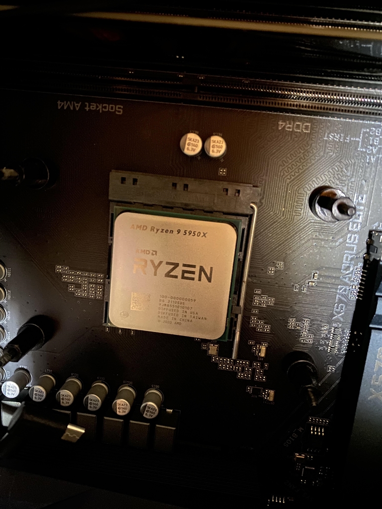 価格.com - 『5950xをM/Bに装着した画像』AMD Ryzen 9 5950X BOX ラティオ N.E.E.T.さんのレビュー ...