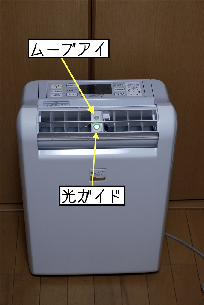 価格.com - 『ムーブアイと光ガイド。ムーブアイの動きを可視化する