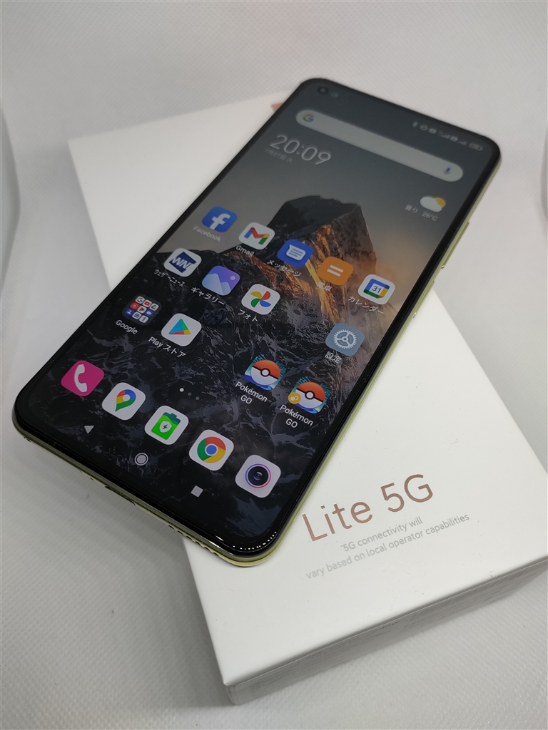 価格.com - Xiaomi Mi 11 Lite 5G SIMフリー [シトラスイエロー] 鈴木啓一さんのレビュー・評価投稿画像・写真