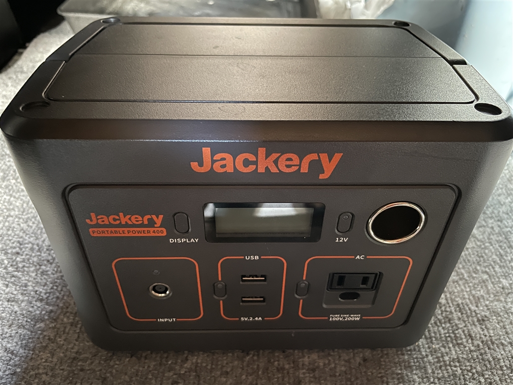 価格.com - Jackery Japan Jackery ポータブル電源 400 蝿王さんのレビュー・評価投稿画像・写真「Jackery