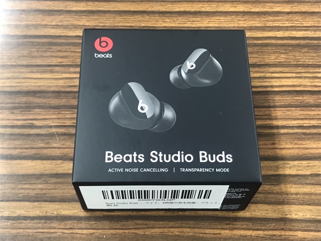 価格 Com コンパクトな外箱です ビーツ エレクトロニクス Beats Studio Buds Mj4x3pa A ブラック Xuqnkhebさんのレビュー 評価投稿画像 写真 Beatsのスタイルがお好きな方に 普段使いに好適