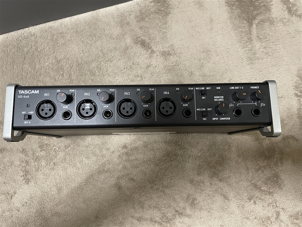 価格.com - TASCAM US-4x4-SC ya3wa4649rockさんのレビュー・評価投稿