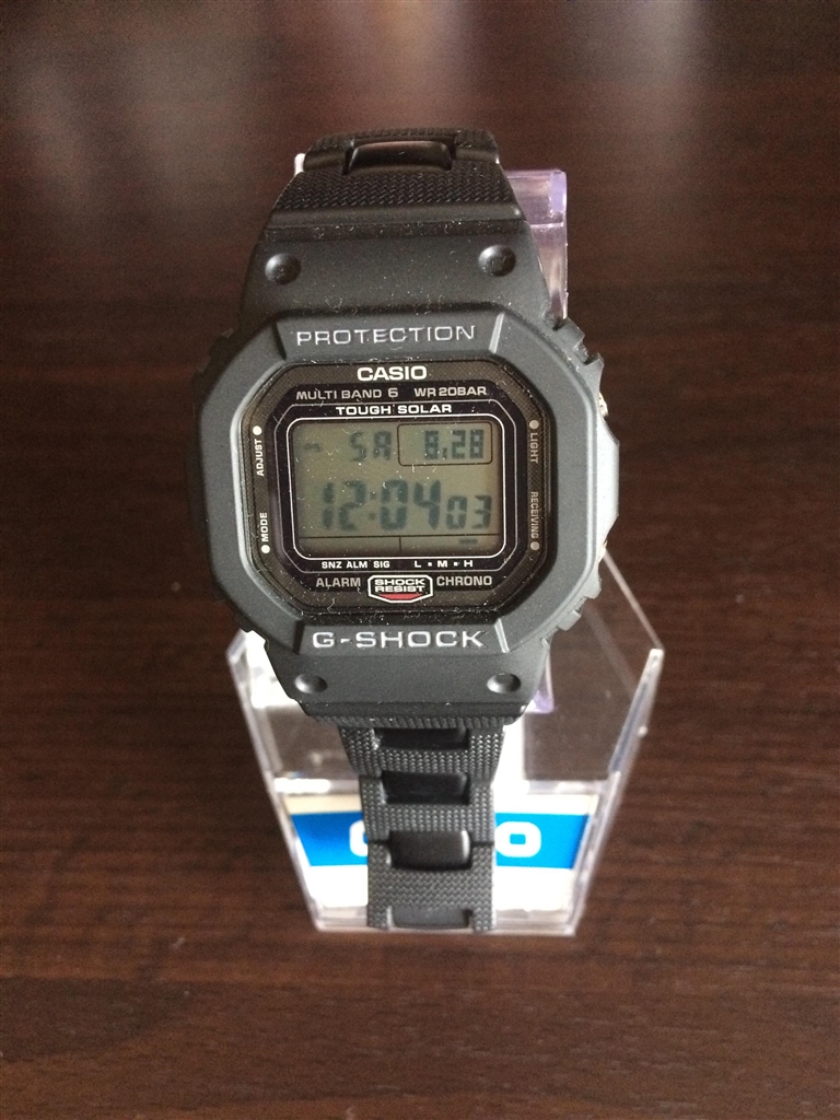 CASIO G-SHOCK GW-5000 カスタム メタル 本革ベルト美品 - 腕時計 ...