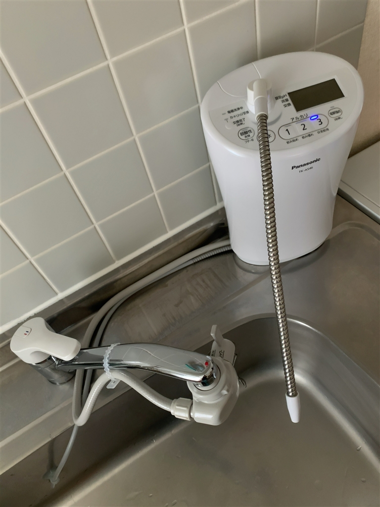 価格.com - パナソニック アルカリイオン整水器 TK-AS46-W [パール