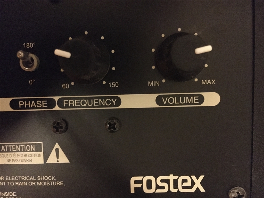 価格.com - 『SW裏の設定』FOSTEX PM-SUBmini2 [単品] tttttttttt77
