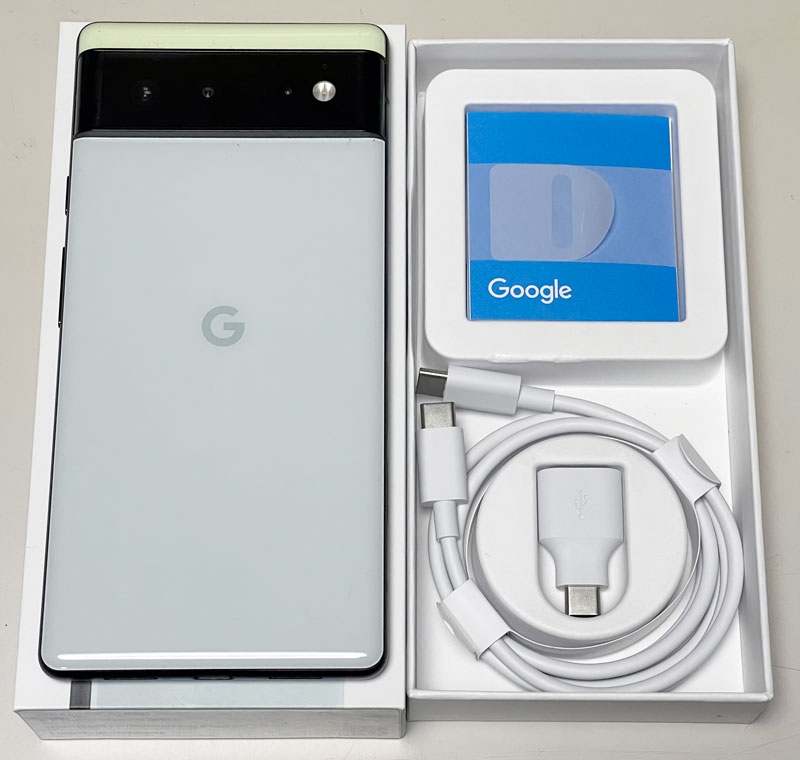 価格.com - 『付属品』Google Pixel 6 au [Sorta Seafoam] Nisizaka