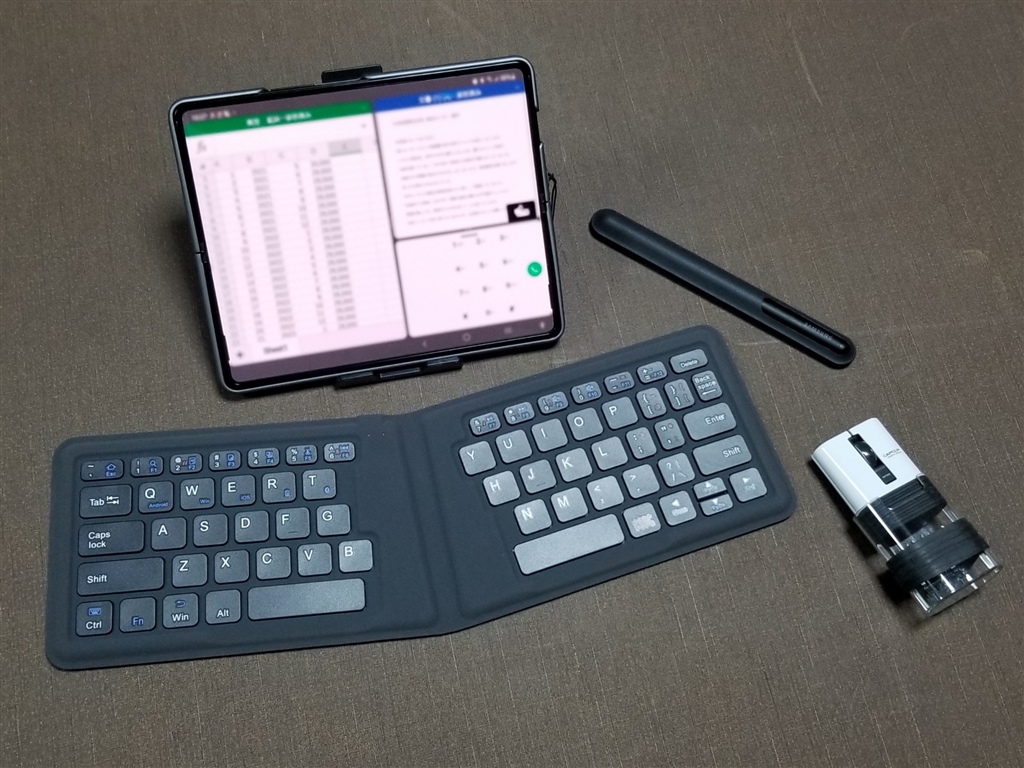 価格 Com 3画面例 Excel Word 通話 サムスン Galaxy Z Fold3 5g Scg11 Au ファントムブラック September さんのレビュー 評価投稿画像 写真 Galaxy Z Fold3 購入して良かった そして国内版はやっぱり安心