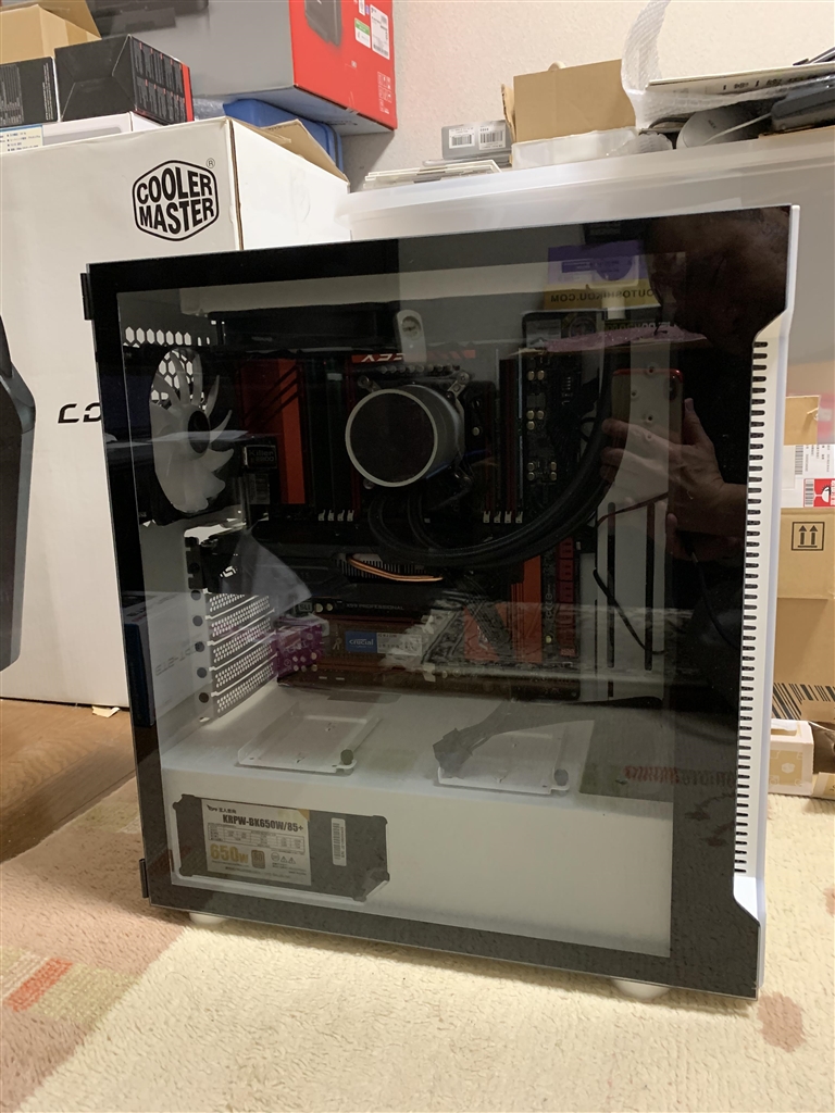 DEEPCOOL GAMER STORM CASTLE 240EX DPGSH12WCSL240EXWH [ホワイト