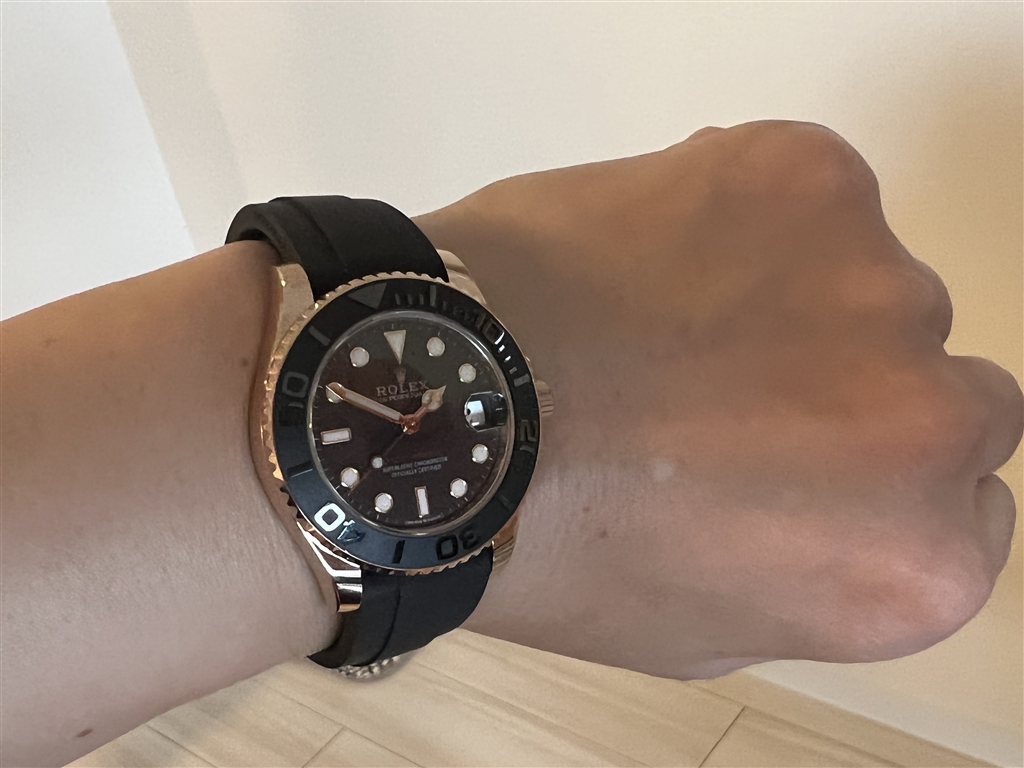 価格.com - ロレックス ヨットマスター 268655 [ブラックラバーベルト