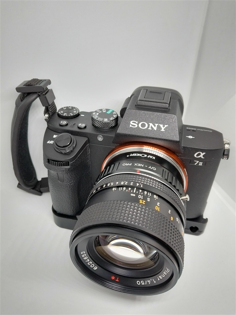 価格.com - 『CONTAX Carl Zeiss Planar T* 1.4/50 AEJと』SONY α7 II